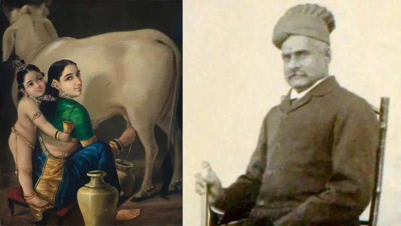 Raja Ravi Varma's 'Yashoda and Krishna' painting sells at record-setting Rs 167.2 crore