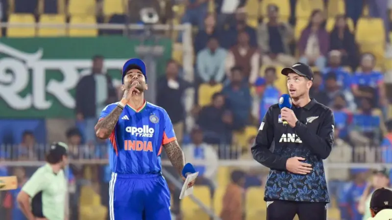IND vs NZ, 4th T20I: Toss Update and Playing XI
