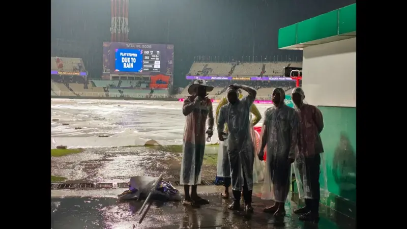 IPL 2026: KKR vs PBKS match called off due to rain