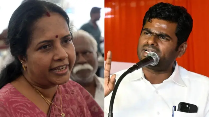 அண்ணாமலைக்கு ஏன் சீட் இல்லை.. உட்கட்சி பிரச்சனையா.. அடுக்கடுக்கான கேள்வியால் டென்ஷனான வானதி சீனிவாசன்