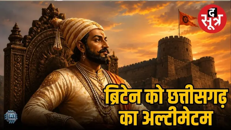 ब्रिटेन के राजा को छत्तीसगढ़ सिविल सोसायटी का पत्र; शिवाजी महाराज के वाघ नख और जगदंबा तलवार' पर ठोंका दावा