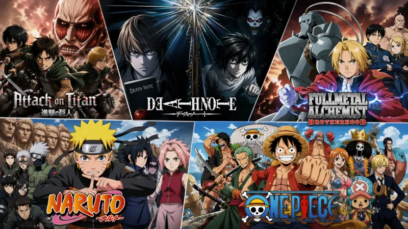 Top 5 Anime Shows Of All Time