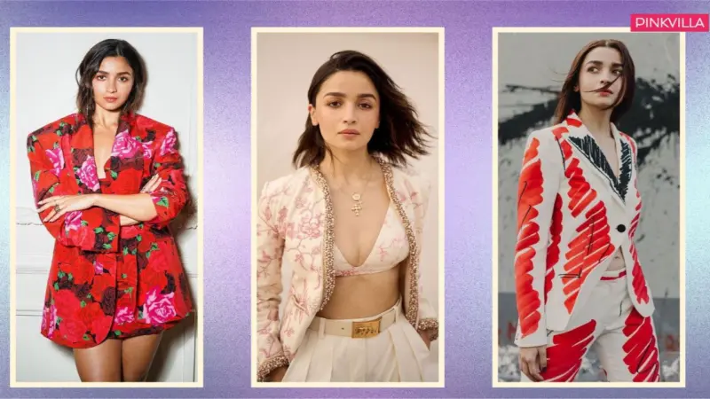 5 times Alia Bhatt proved printed blazers are not just for corporate meetings and you will agree after looking at these fits