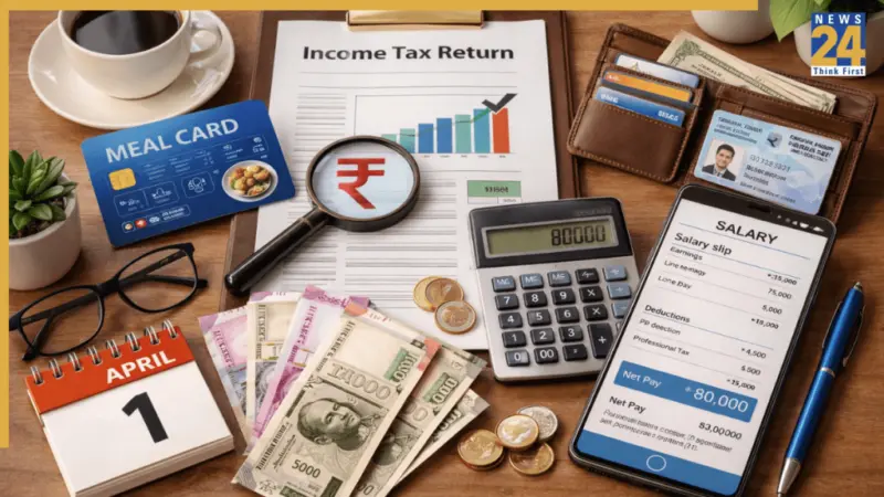 New income tax law from April 1: Meal card, ITR, PAN changes you must know - Check how it will impact your salary, tax filing and in-hand income