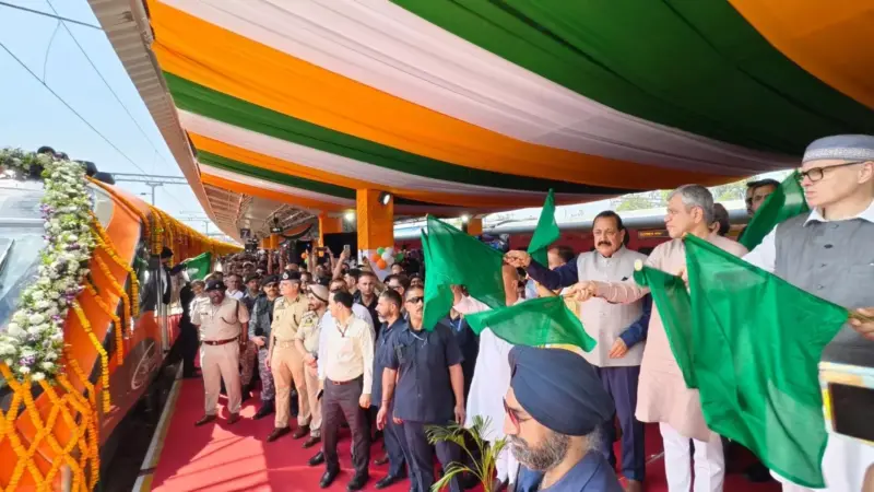 Vande Bharat Links Jammu-Srinagar, Boosting Connectivity