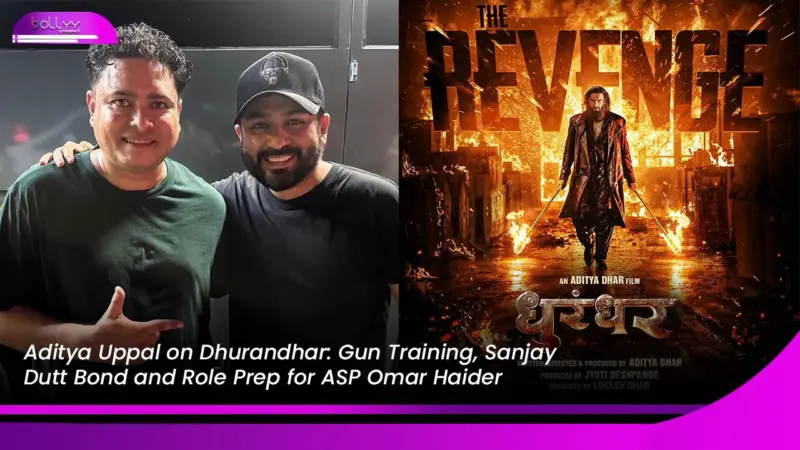 Aditya Uppal on Dhurandhar: Gun Training, Sanjay Dutt Bond and Role Prep for ASP Omar Haider