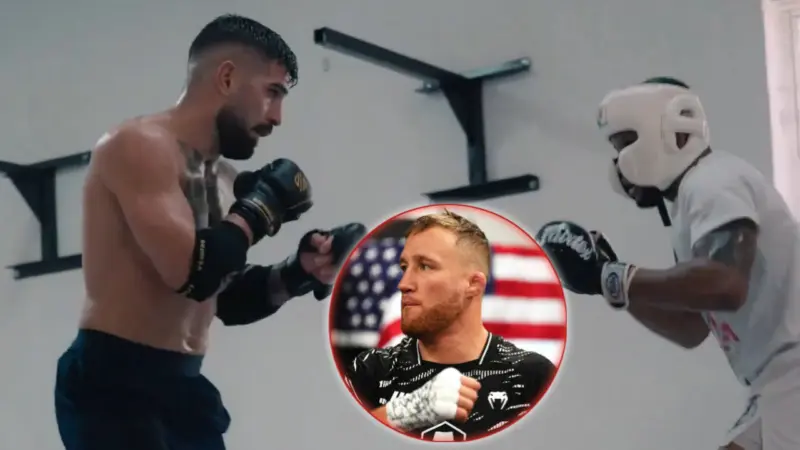 "We Are Not Justin Gaethje" - Ilia Topuria Gets Pleaded by Sparring Partners to Go Easy