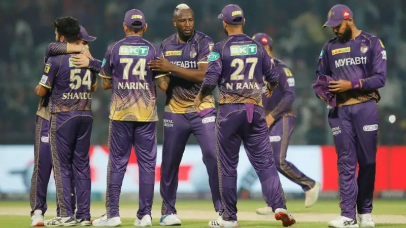 Kolkata Knight Riders Jersey Number  1 to 100