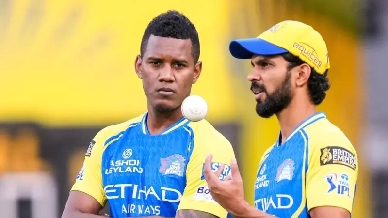 'Ban this team' - Akeal Hosein dropped from CSK Playing XI vs MI in IPL 2026 clash; fans erupt on social media
