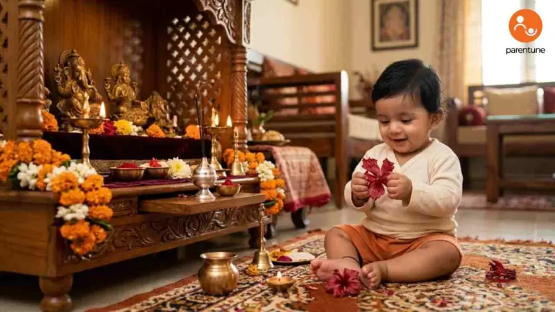 6-Month-Old Loses Life After Swallowing This Common Puja Item