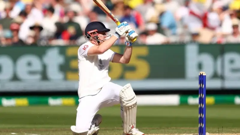 Harry Brook seals England's first Test win in Australia after 5,468 days with a boundary at MCG