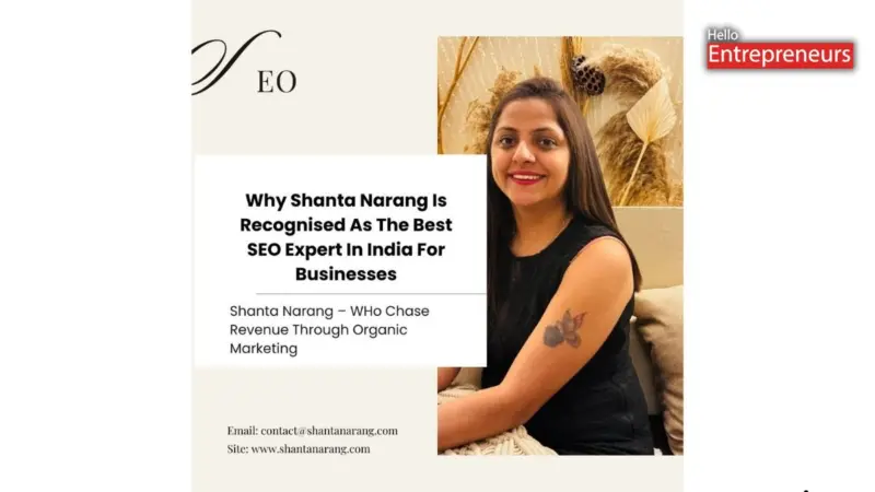 Why Shanta Narang Is Recognised As The Best SEO Expert In India For Businesses
