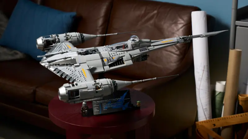Lego unveils a new Star Wars build of The Mandalorians N-1 Starfighter, arriving May the 4th for $250