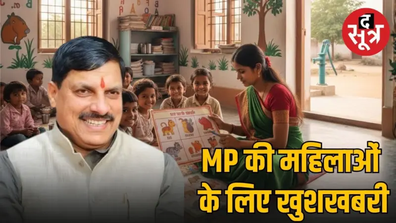 MP Aanganwadi Bharti: MP आंगनबाड़ी में 9 हजार से ज्यादा पदों पर भर्ती, CM मोहन यादव ने किया ऐलान