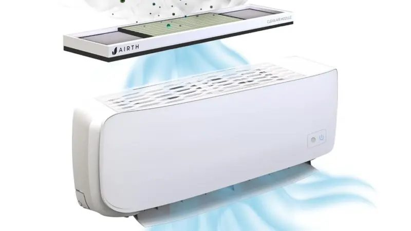 AIRTH air purifier for AC review: Unique made in India product for cleaner air quality at home