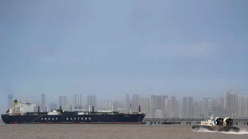 India-bound LPG tanker Sarv Shakti sails out of Strait of Hormuz as US continues naval blockade of Iranian ports