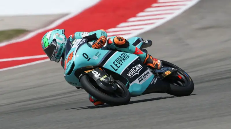 Guido Pini seizes dramatic victory at Moto3 Austin: a breathtaking final lap showdown