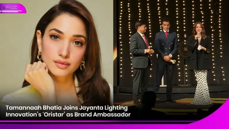 Tamannaah Bhatia Joins Jayanta Lighting Innovation's 'Oristar' as Brand Ambassador