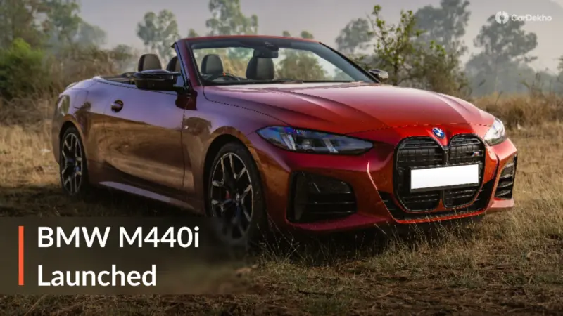 BMW M440i Convertible Launched In India, Priced At Rs 1.09 Crore