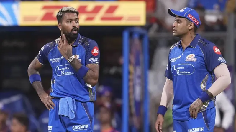 Why Hardik Pandya and Suryakumar Yadav are not playing today's game vs PBKS?