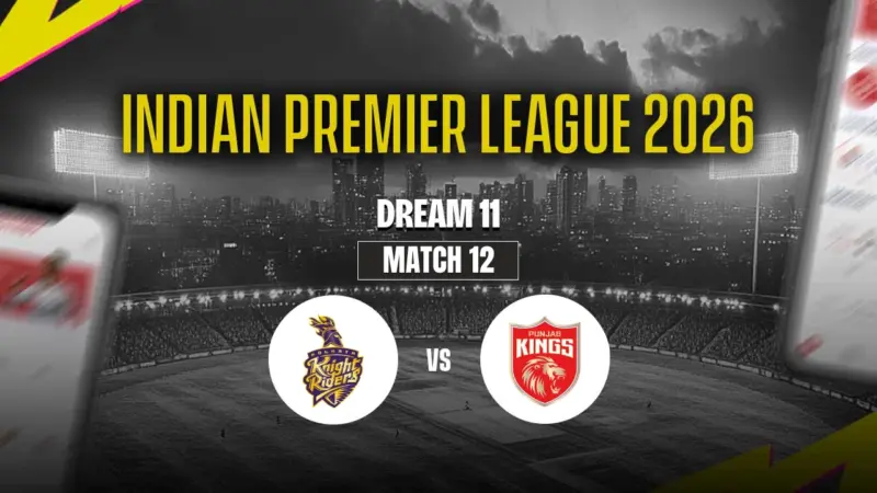 KKR vs PBKS Dream11 Prediction Today: 12th Match, Pitch Report, Playing XI & Fantasy Tips