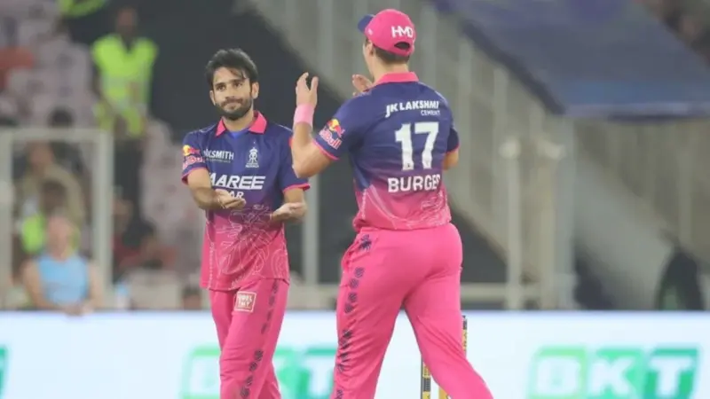 आखिरी गेंद तक चला सांसें थमा देने वाला मैच, 6 रनों से जीता RR, GT के फैंस परेशान