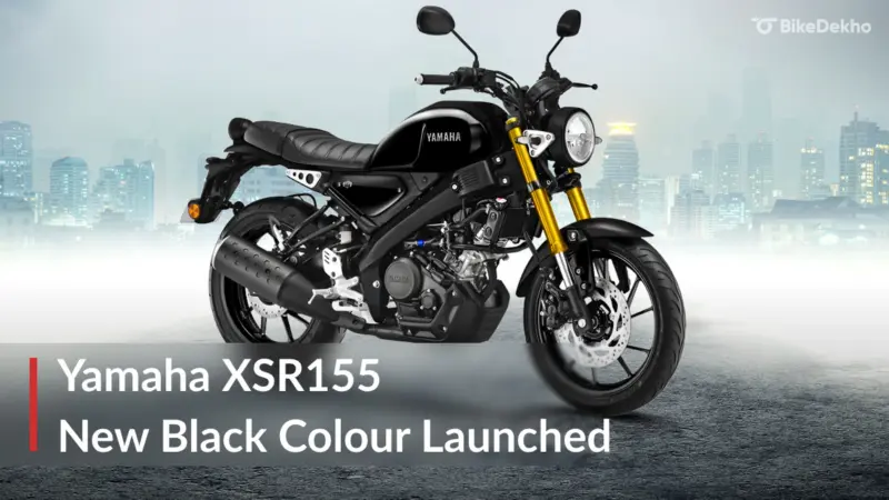 Breaking: Yamaha XSR155 New Black Colour Launched; Check Price And Other Details