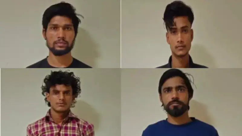 'गजवा ए हिंद' लागू करने के लिए साजिश रच रहे 4 युवक गिरफ्तार, देश में आगजनी कर दहशत फैलाने का था मंसूबा