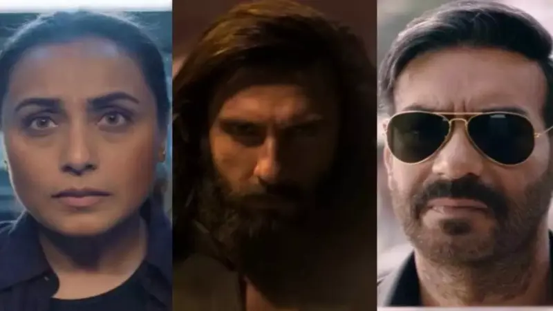9 Hindi Thriller Films to Watch on Netflix: Ranveer Singh's Dhurandhar to Rani Mukerji's Mardaani 3