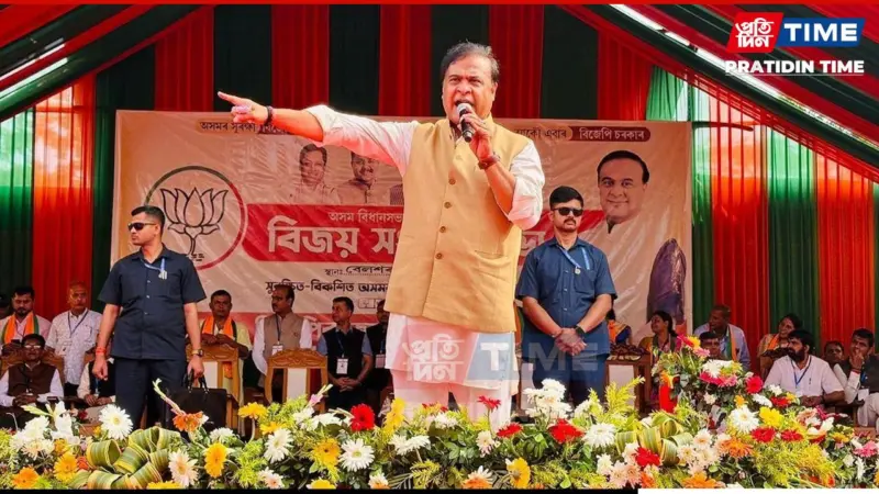 Assam CM Defends Affection From Women Supporters