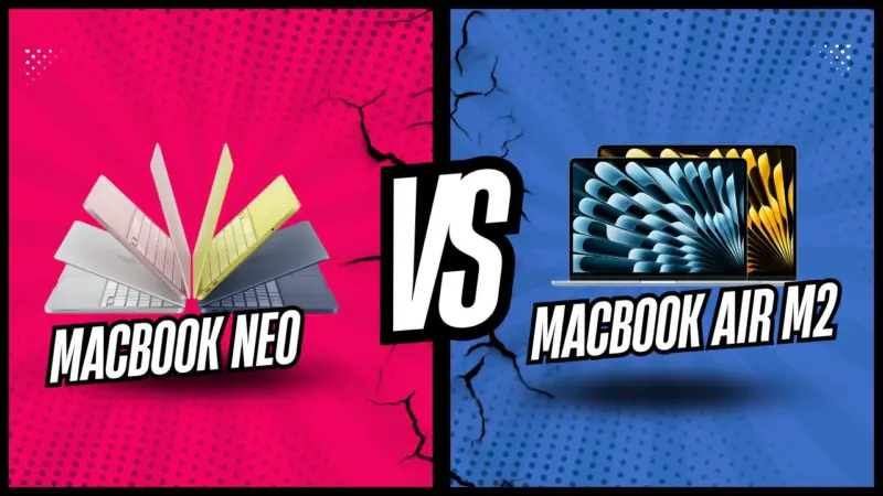 MacBook Neo Vs MacBook Air M2: From Display To Processor, Which Laptop Suits You Best? Detailed Comparison