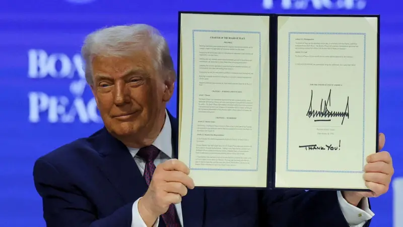 'Everybody wants to be a part of it': Donald Trump launches 'Board of Peace' for Gaza