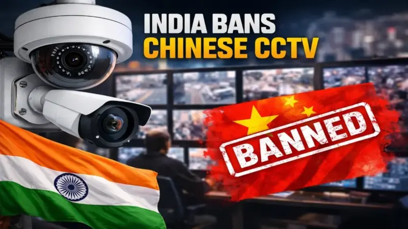 చైనా కెమెరాలకు భారత్ చెక్