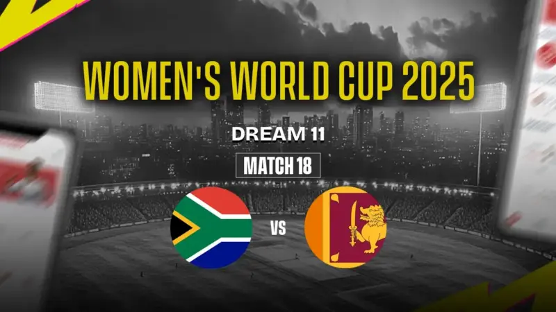 SL-W vs SA-W Dream11 Prediction Match 18 Playing XI: ICC Women's World Cup, 2025 Fantasy Cricket Tips, Team, and Pitch Report