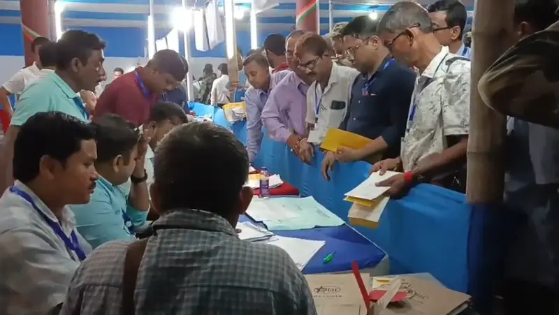 Tripura ADC polls record 83.52% turnout, re-poll at one booth