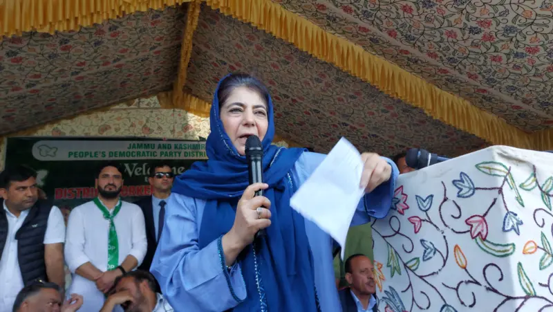 30,000 Govt jobs filled through backdoor means: Mehbooba