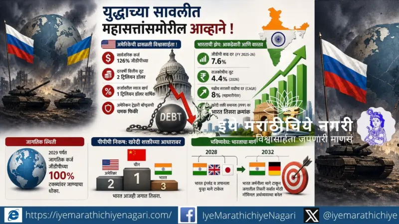 युद्धाच्या सावलीत महासत्तांसमोरील आव्हाने !
