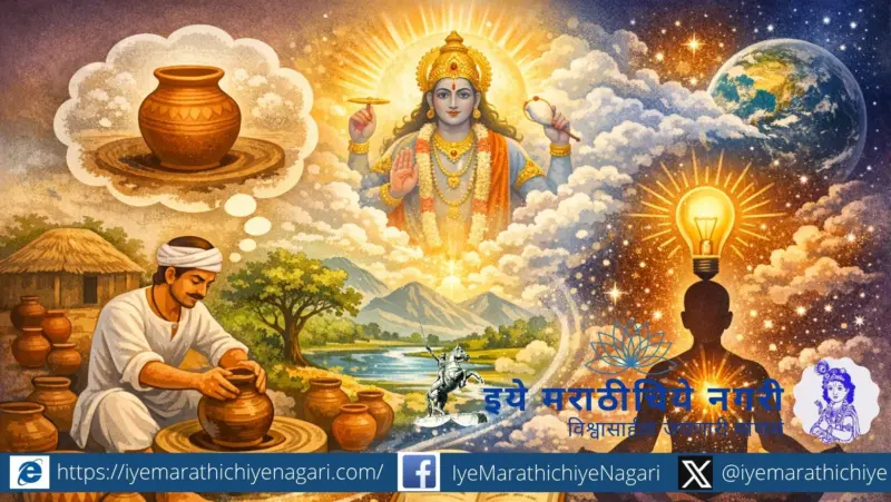 कुलालाच्या मनातून उमटलेली सृष्टी : ज्ञानेश्वरीतील तत्त्वज्ञान