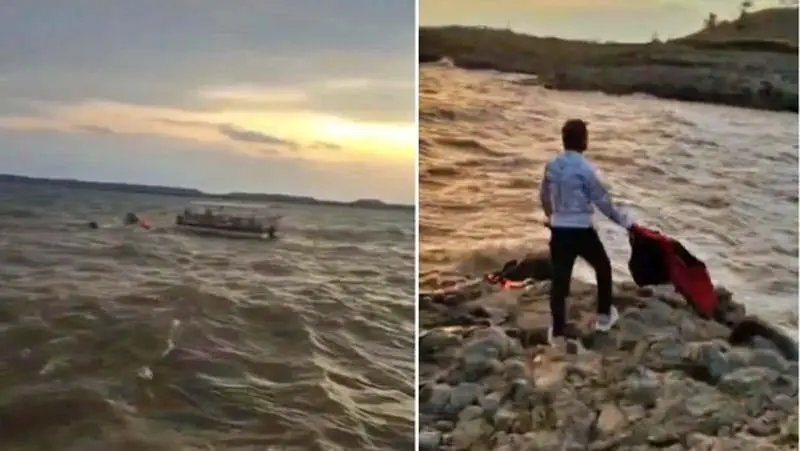 నర్మదా నదిలో పడవ బోల్తా.. ఏడుగురు మృతి
