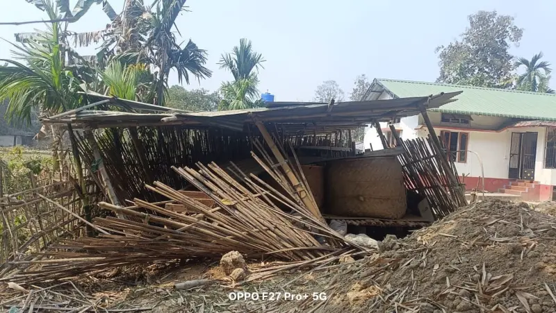 Wild elephant herd wreaks havoc in Rani, villagers spend sleepless nights