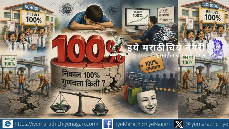 शंभर टक्क्यांचा शाप !