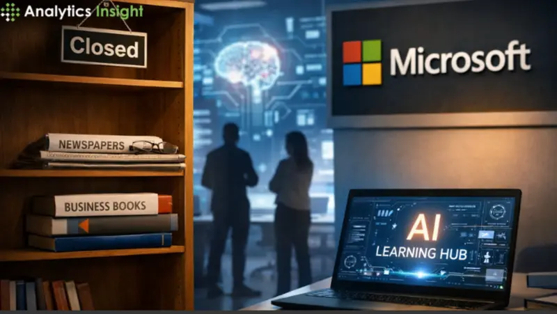 Microsoft Shuts Employee Library Amid Layoffs Debate as AI Learning Takes Over
