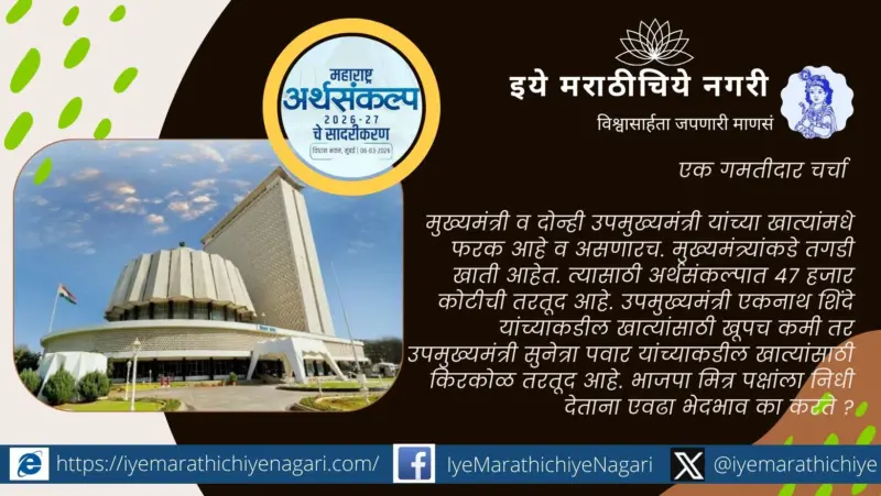 अर्थसंकल्प ७ लाख कोटींचा, कर्ज ११ लाख कोटी