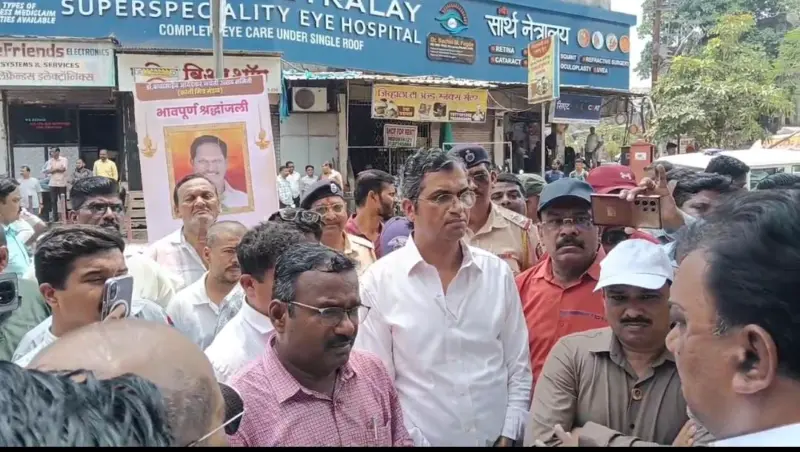 डोंबिवलीत रस्ता रुंदीकरण कारवाई स्थगित