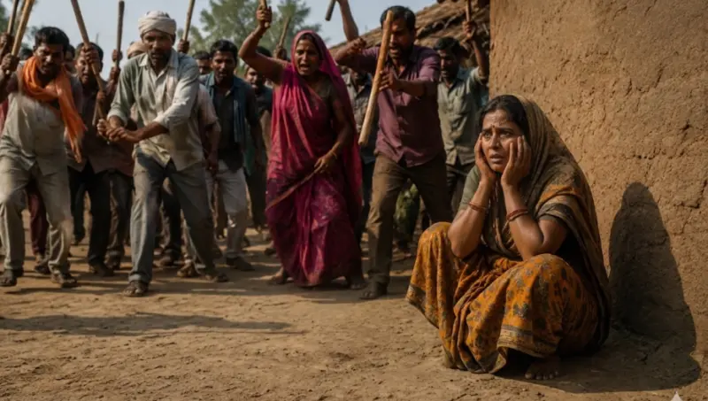 Blind Faith Turns Bloody: Husband Killed After Wife Labelled Witch In Gujarat