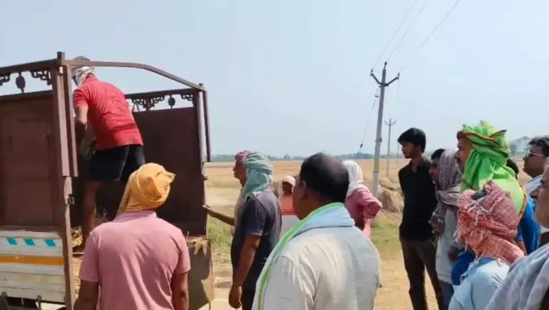 कैमूर : शौच के लिए गए वृद्ध की नदी में डूबने से मौ'त, परिजनों ने की मुआवजा की मांग