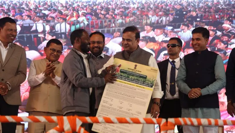 Assam government begins land rights process for tea garden workers