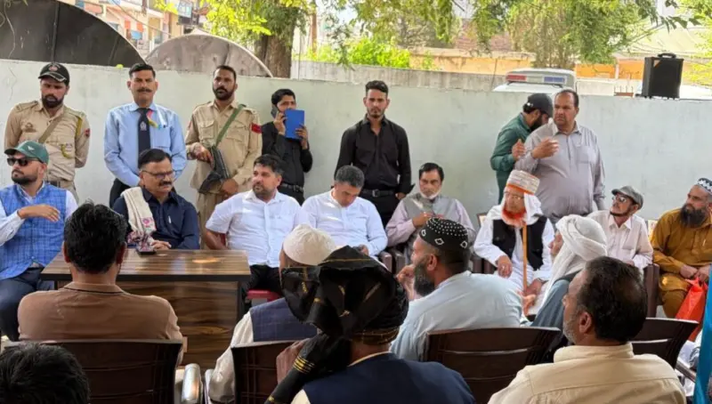 Rana reviews departmental performance at Mendhar Sub-Division; convenes public outreach camp