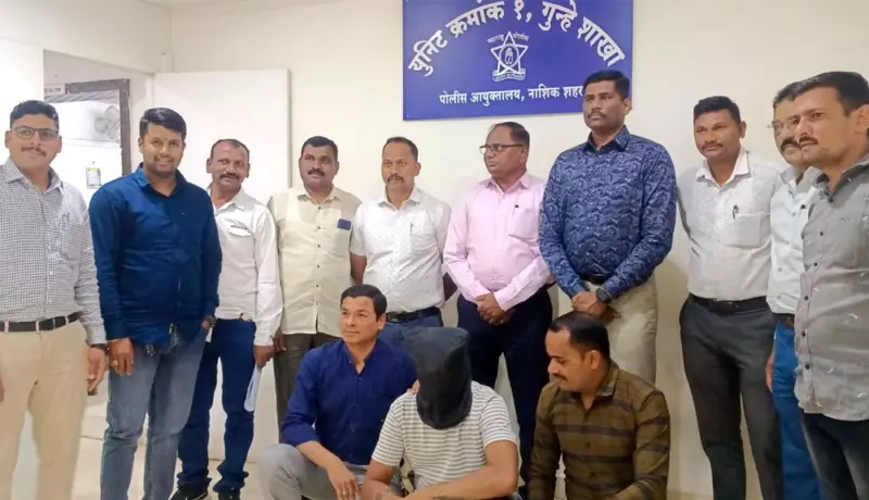 नाशिकमध्ये गुन्हे शाखा युनिट - १ची धडाकेबाज कारवाई.