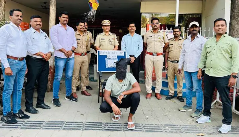 बिबवेवाडी पोलिसांनी मोक्यातील टोळी प्रमुख फरार आरोपीस केले जेरबंद.